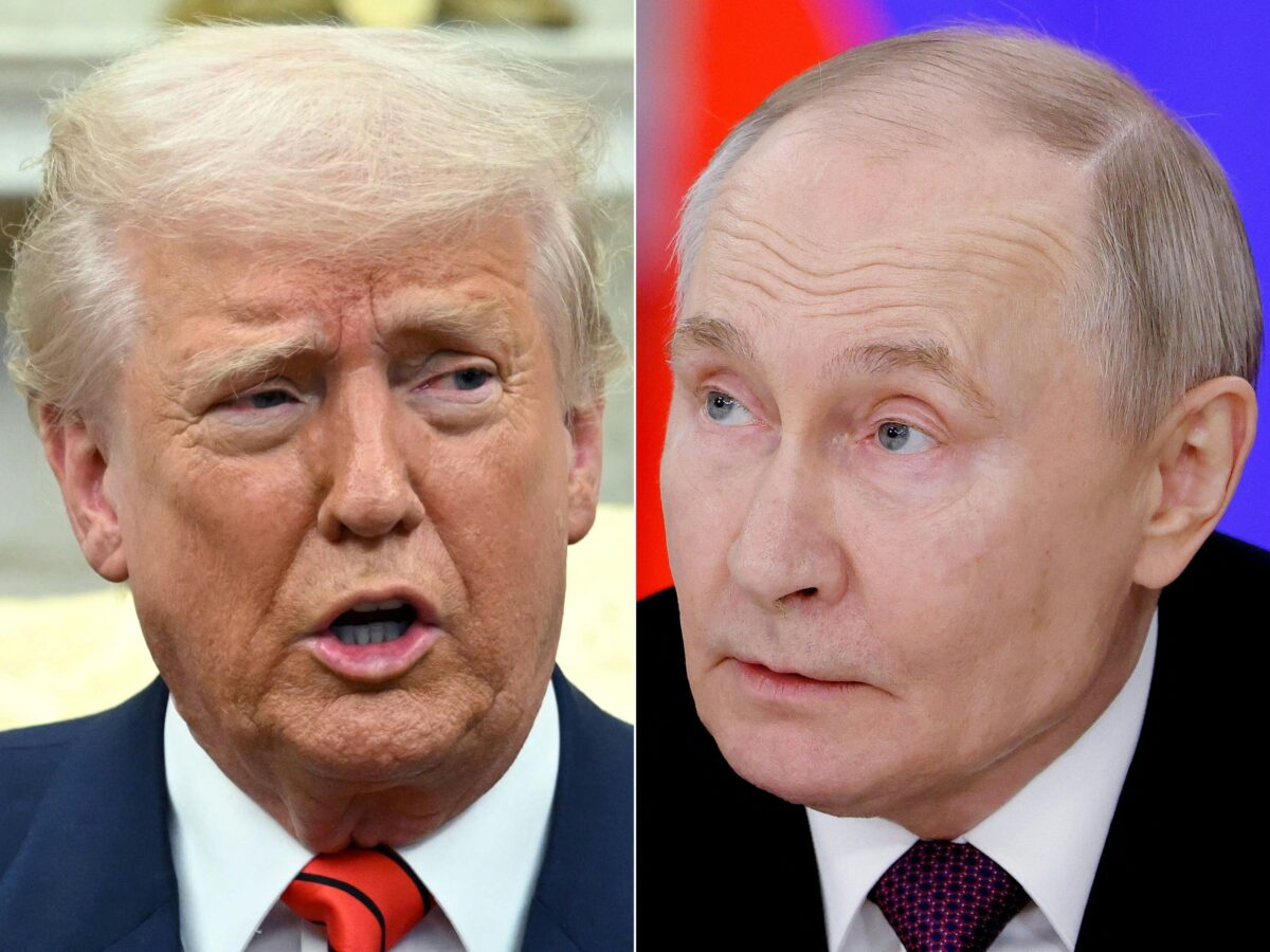 Трамп и Путин переговорили о войне и хоккее