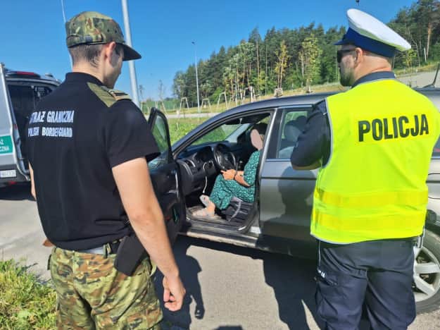 Польша: засада на границе
