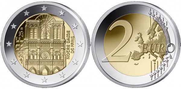 Франция: памятная денежка