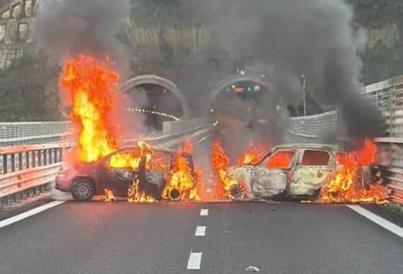 Италия: засада посреди дороги