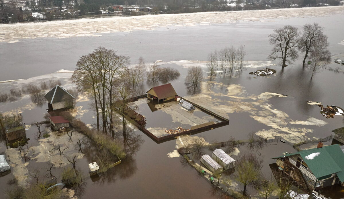Латвия: ждём весенние наводнения