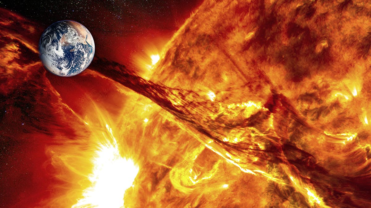 Солнце: третья по силе за два года вспышка