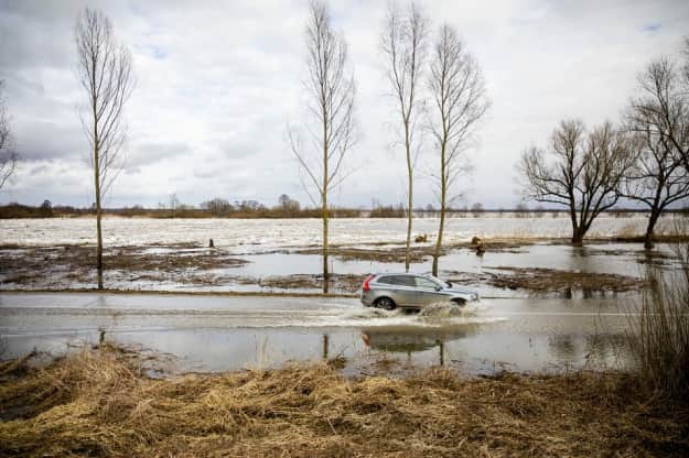 Литва: весеннее наводнение