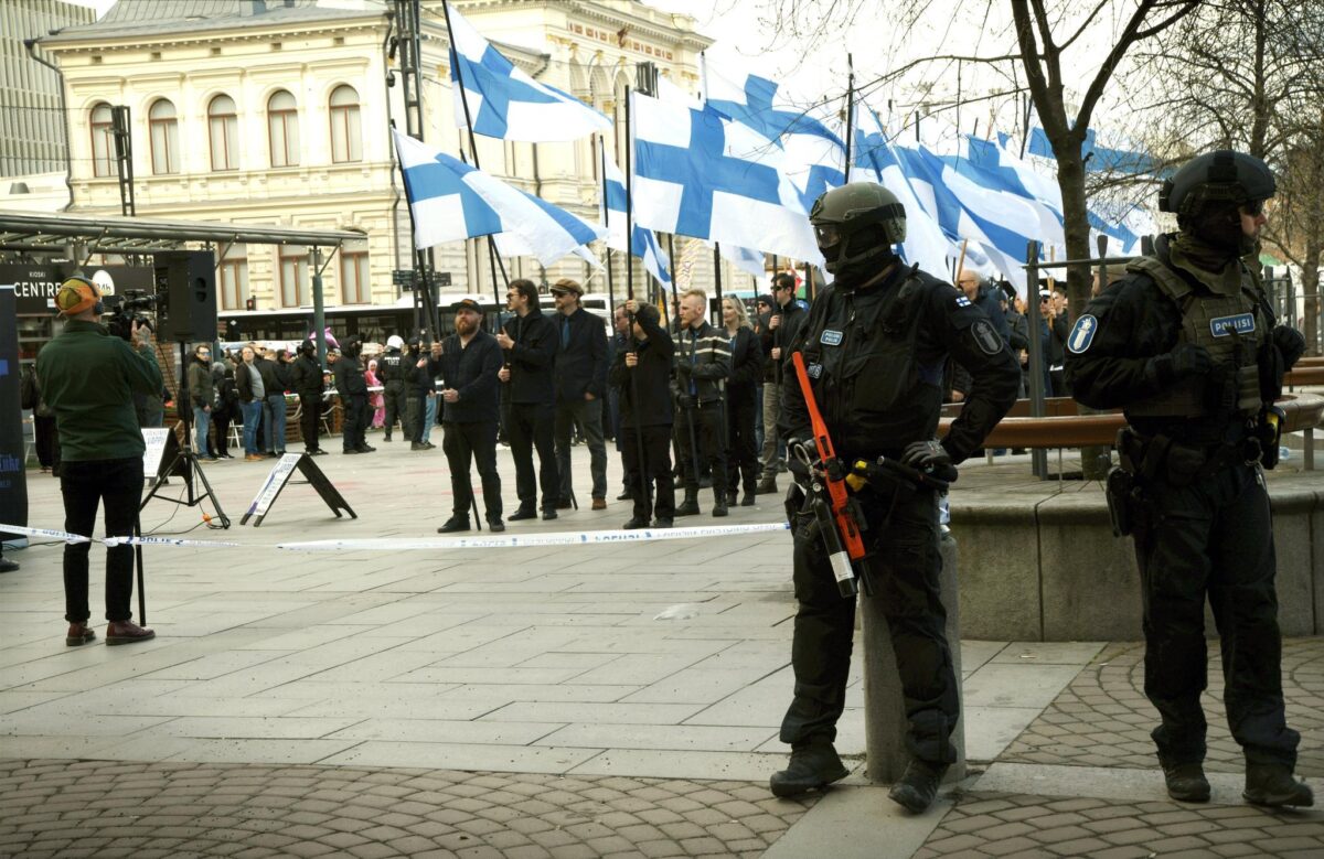 Финляндия: запрет масок на протестах